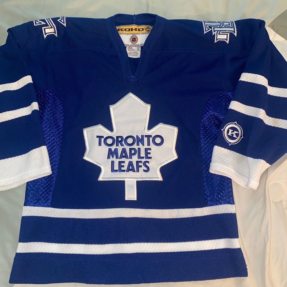Youth Toronto Maple Leafs Koho NHL Hockey Jersey Blue White Size S/M
